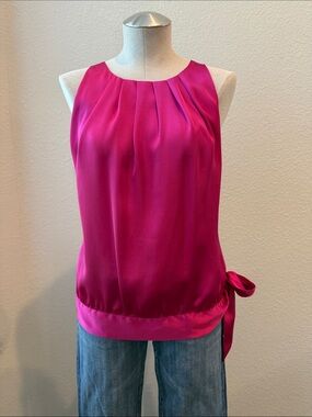 Apostrophe Pink Sleeveless Top